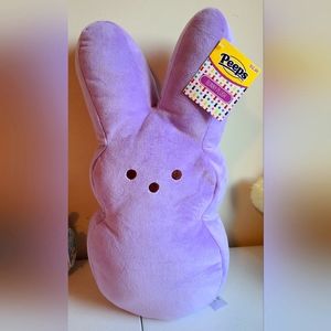 Purple peep bunny plush